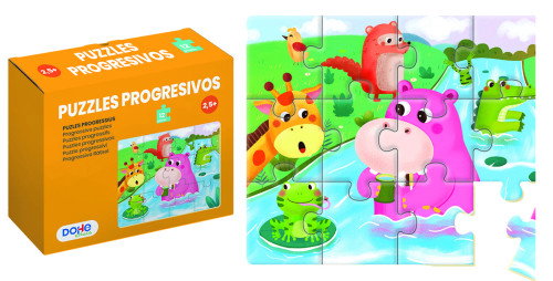 DOHE Puzle Progresivo de 12 piezas