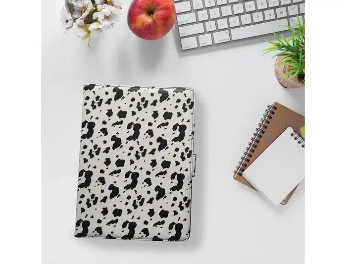 Wondee Funda para tablet universal case cow 10,2/10,4 pulgadas