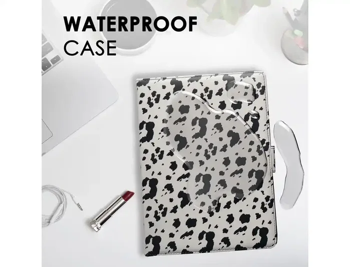 Wondee Funda para tablet universal case cow 10,2/10,4 pulgadas