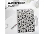 Wondee Funda para tablet universal case cow 10,2/10,4 pulgadas