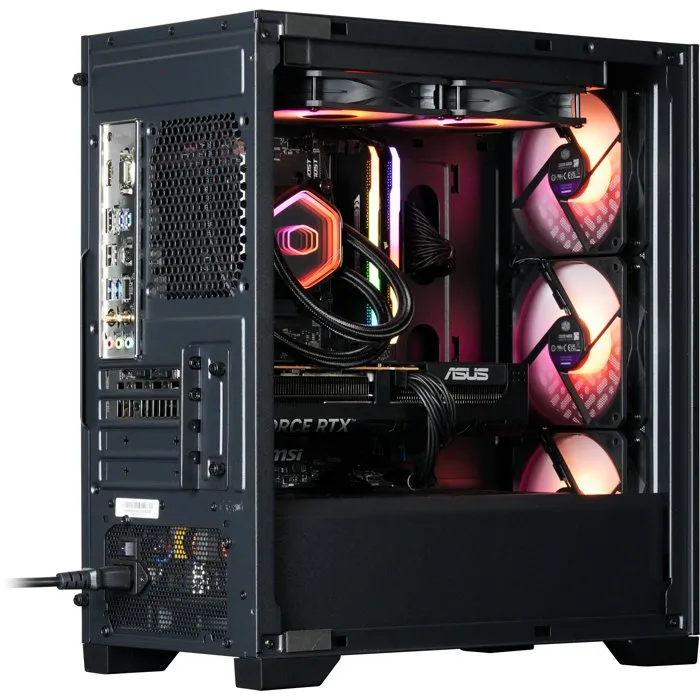 Cooler Master PC Gamer AMD Ryzen 5500 RTX 5060 16GB RAM RGB 480GB SSD Sin Windows