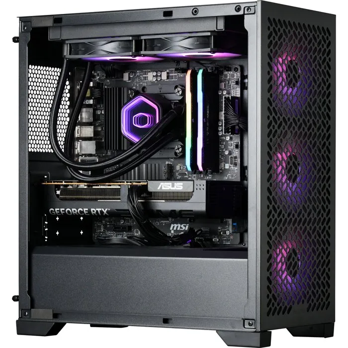Cooler Master PC Gamer AMD Ryzen 5500 RTX 5060 16GB RAM RGB 480GB SSD Sin Windows