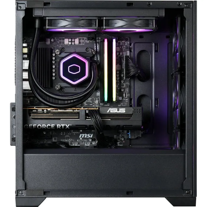 Cooler Master PC Gamer AMD Ryzen 5500 RTX 5060 16GB RAM RGB 480GB SSD Sin Windows