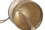 DKD Home Decor Campana de Hierro y Cuerda Dorado Desgastado 16x16x50