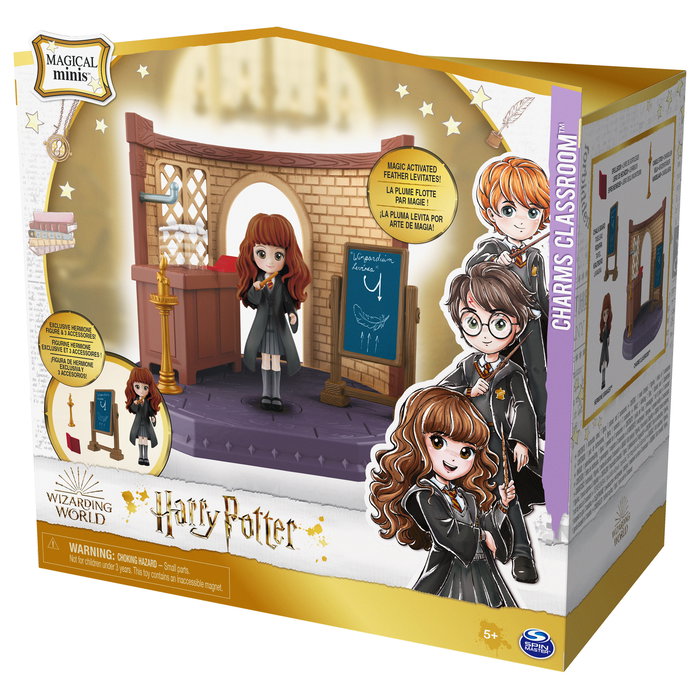 SPIN MASTER Wizarding World Harry Potter - Hogwarts Zauberkunst Klassenzimmer Spielset (mit exklusiver Hermine Granger Sammelfigur) SPIN MASTER Wizarding World Harry Potter - Hogwarts Zauberkunst Klassenzimmer Spielset (mit exklusiver Hermine Granger Sammelfigur)