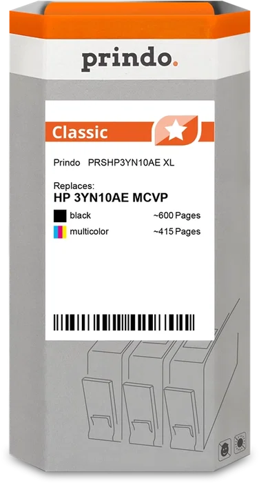Prindo Classic XL Multipack Compatible con compatix con HP 303XL Classic XL Multipack negro y varios colores ~1015 páginas Prindo Classic XL Multipack Compatible con compatix con HP 303XL Classic XL Multipack negro y varios colores ~1015 páginas