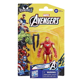 Hasbro Figura Iron Man Anti-Venom Los Vengadores Avengers Marvel 10cm