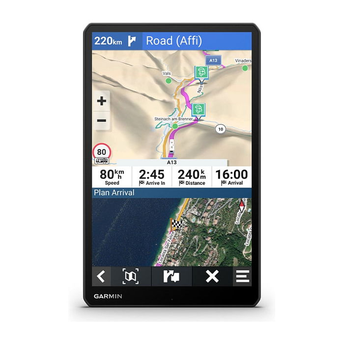 Garmin Camper 1095 MT-D EU Navegador para Autocaravana y Camper con Pantalla de 25,6 cm (10.1") y Mapas de Toda Europa