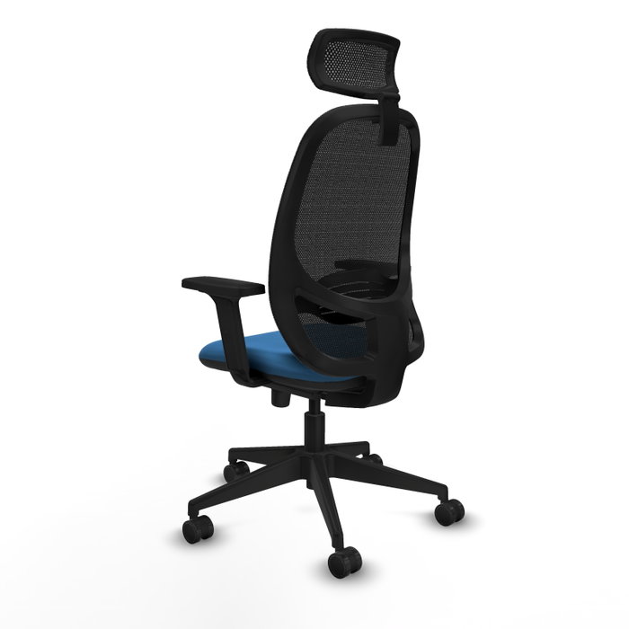 PIQUERAS Y CRESPO Silla de oficina Cilanco Azul claro y Negro PIQUERAS Y CRESPO Silla de oficina Cilanco Azul claro y Negro