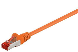MicroConnect Cable de Red CAT6 S/FTP 25m Naranja