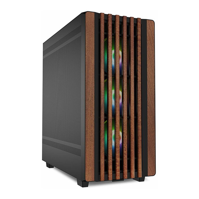 Sharkoon C70M RGB Black Full Tower PC Caja ATX Micro-ATX Mini-ITX con Iluminación RGB