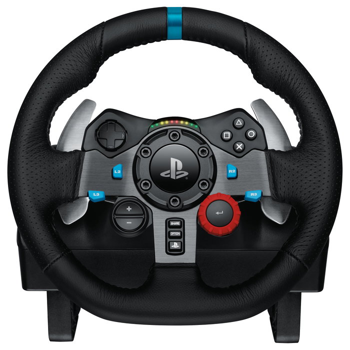 Logitech G29 + G435 Negro Volante Pedales Auriculares Gaming PC PS4 PS5 PS3 USB Aluminio
