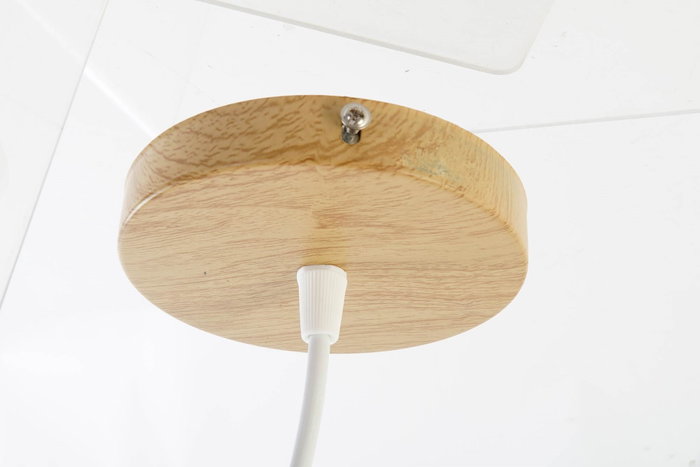 DKD Home Decor Lámpara de Techo Balines Blanco Natural Bambú Poliéster 40 x 52 x 40 cm DKD Home Decor Lámpara de Techo Balines Blanco Natural Bambú Poliéster 40 x 52 x 40 cm