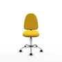 PIQUERAS Y CRESPO Silla de oficina Aýna Amarillo