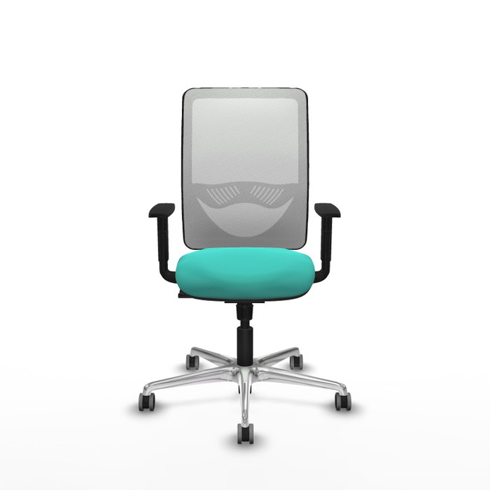 PIQUERAS Y CRESPO Silla de oficina Zulema, mecanismo Sincro, Turquesa y Blanco PIQUERAS Y CRESPO Silla de oficina Zulema, mecanismo Sincro, Turquesa y Blanco