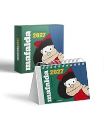 GRANICA Calendario de escritorio Mafalda 2027 verde con caja