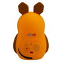 DieMaus Despertador con Luz para Niños - Ratón Naranja