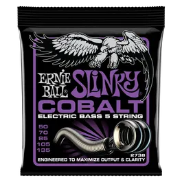 Ernie Ball Cuerdas Bajo Eléctrico Cobalt Slinky 5 St 50-135