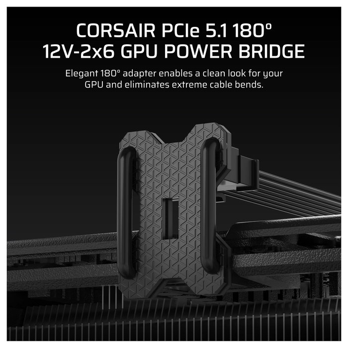 Corsair Adaptador de alimentación GPU 12V-2x6 Style B Negro