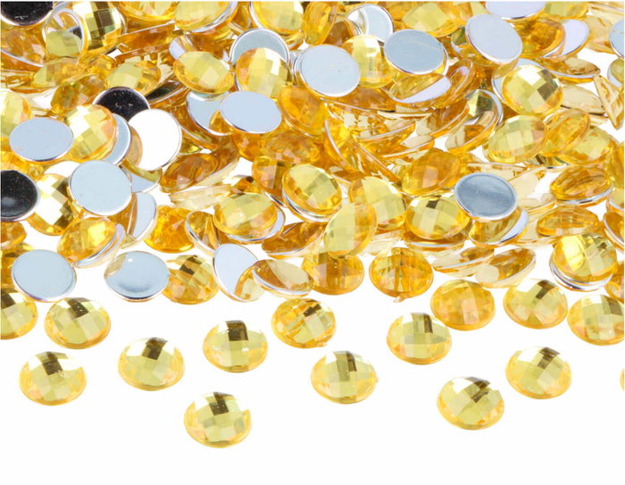Innspiro Gemas Decorativas Acrílicas Círculo Amarillo 10mm 2000u. aprox. Innspiro Gemas Decorativas Acrílicas Círculo Amarillo 10mm 2000u. aprox.