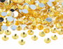 Innspiro Gemas Decorativas Acrílicas Círculo Amarillo 10mm 2000u. aprox.