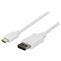 StarTech.com Cable 1.8m USB-C a DisplayPort 1.2 - 4K@60Hz HDR, Compatible con Thunderbolt 3, Blanco - Adaptador USB Tipo C a DP, HBR2, Plug & Play