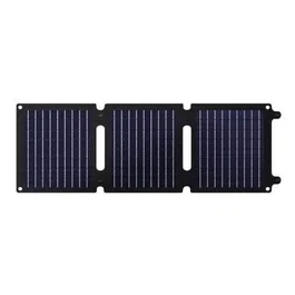 Trust Panel Solar Portátil Zuny con 1x USB y 1x USB Tipo-C 20W para Carga Rápida