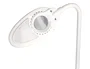 Q-connect Lámpara de Escritorio LED 5W 250 Lm con Lupa, Iluminación Ajustable, Blanco