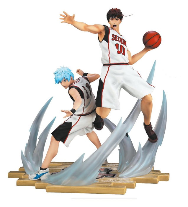 Taka Corp Studio Kuroko's Basket Resin Estatua 1/6 Tetsuya Kuroko & Taiga Kagami White Jersey Edition Taka Corp Studio Kuroko's Basket Resin Estatua 1/6 Tetsuya Kuroko & Taiga Kagami White Jersey Edition