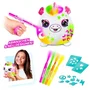 Canal Toys Peluche con Aerógrafo Barril de Peluche Neon Squish con Puntas de Fieltro y Plantillas AIR 022