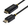 StarTech.com Cable Adaptador DisplayPort a HDMI 1m 4K 60Hz HDR con Conectores de Agarre