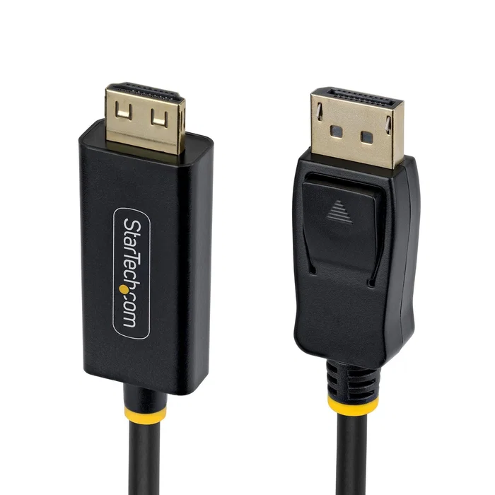 StarTech.com Cable Adaptador DisplayPort a HDMI 1m 4K 60Hz HDR con Conectores de Agarre StarTech.com Cable Adaptador DisplayPort a HDMI 1m 4K 60Hz HDR con Conectores de Agarre