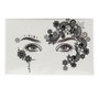 atosa Tatuaje Facial Negro Floral de Fantasía