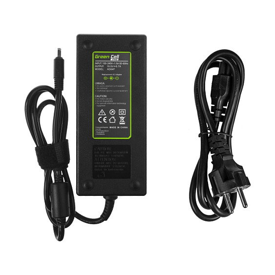 Green Cell Adaptador de corriente AD84P 130W 19.5V 6.7A para Dell XPS 15 y Precision Green Cell Adaptador de corriente AD84P 130W 19.5V 6.7A para Dell XPS 15 y Precision