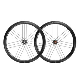 Campagnolo Juego de ruedas BORA WTO 45mm Carbono Disco Centerlock Negro Cromo Edición Especial Super Record 13v