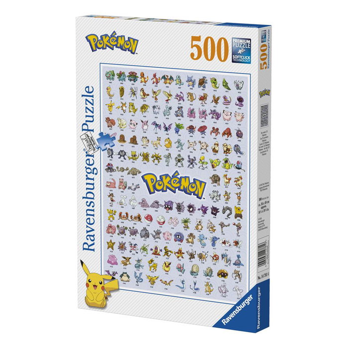 Ravensburger Puzzle Pokémon 500 piezas