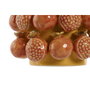 DKD Home Decor Jarrón de Gres Granada Naranja y Amarillo