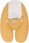 Tineo TIN3275056861623 Almohada de Maternidad 3 en 1 Tejido de Rizo Amarillo Lunares - MULTIRELAX
