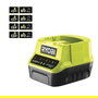 Cargador + baterÍa de litio ryobi one+ rc18120-125 18v 2,0ah