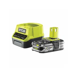 Ryobi Kit de Batería de Litio 18V y Cargador Rápido RC18120-125