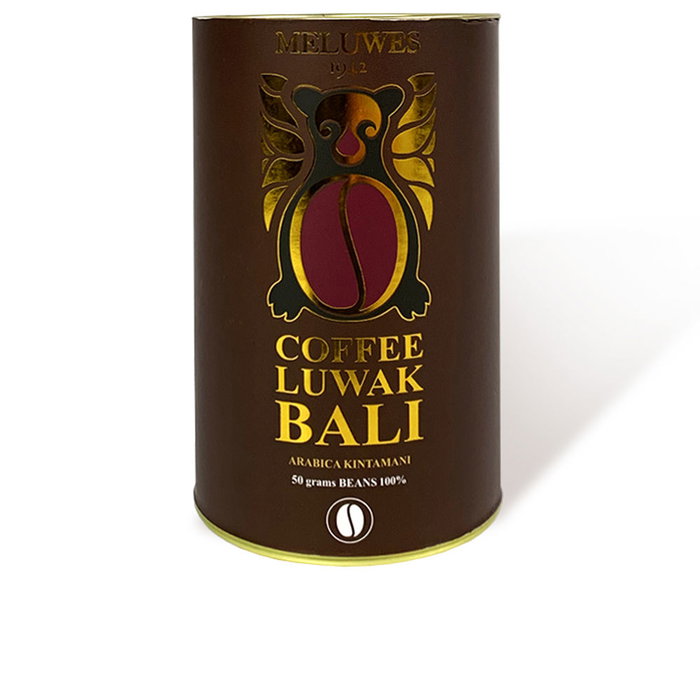Coffee Luwak Bali Grano 100% Bali 50 gr Café de Indonesia, Suave, Aroma a Caramelo y Chocolate Coffee Luwak Bali Grano 100% Bali 50 gr Café de Indonesia, Suave, Aroma a Caramelo y Chocolate
