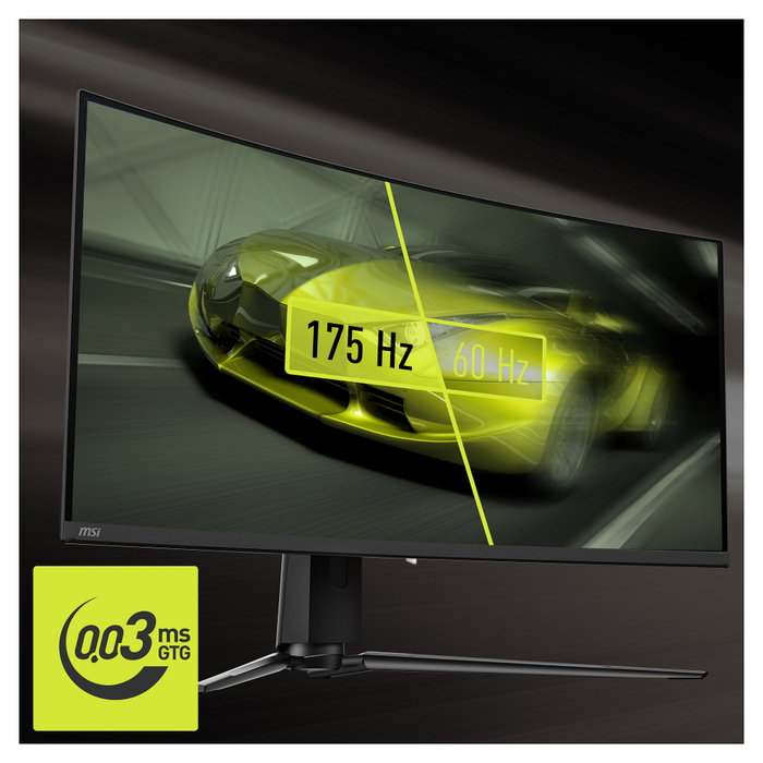 MSI MAG 341CQPDE Monitor Gaming Curvo QD-OLED 34 pulgadas