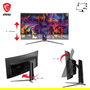 MSI MAG 341CQPDE Monitor Gaming Curvo 86.82 cm (34.18") - UltraWide QD-OLED, 180Hz, 0.03 ms, HDR True Black 400
