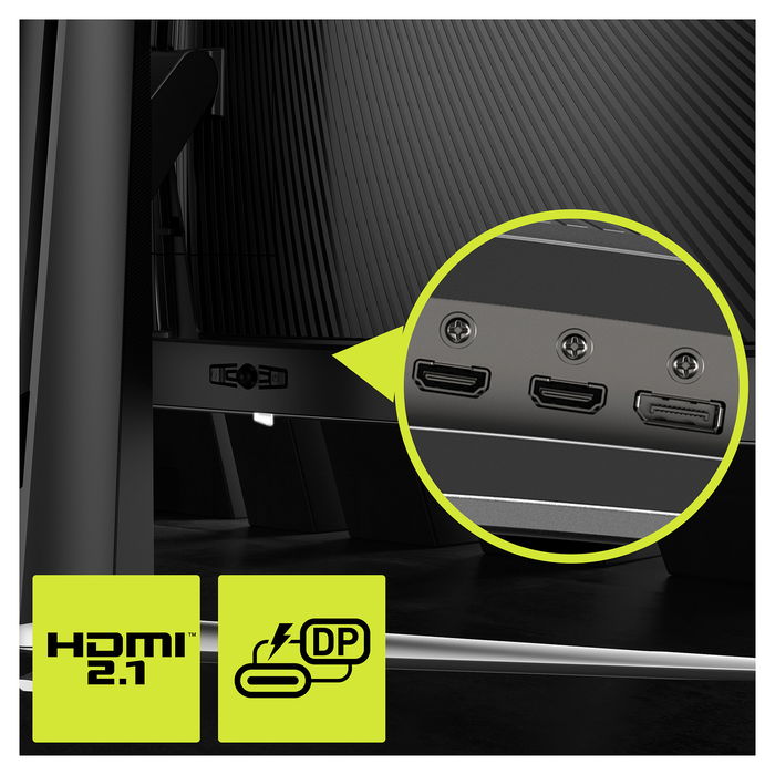 MSI MAG 341CQPDE Monitor Gaming Curvo 86.82 cm (34.18") - UltraWide QD-OLED, 180Hz, 0.03 ms, HDR True Black 400