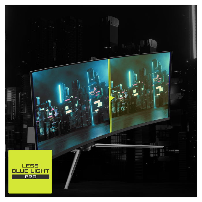 MSI MAG 341CQPDE Monitor Gaming Curvo 86.82 cm (34.18") - UltraWide QD-OLED, 180Hz, 0.03 ms, HDR True Black 400