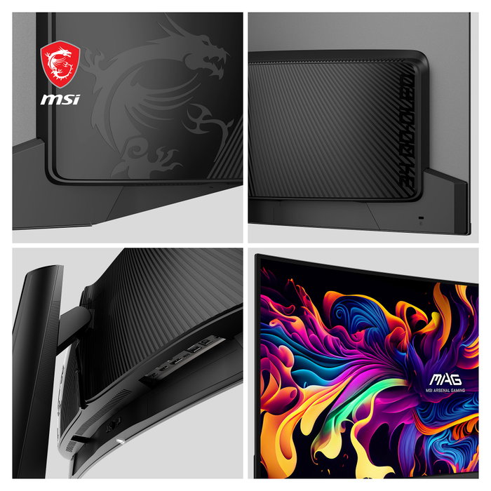 MSI MAG 341CQPDE Monitor Gaming Curvo QD-OLED 34 pulgadas