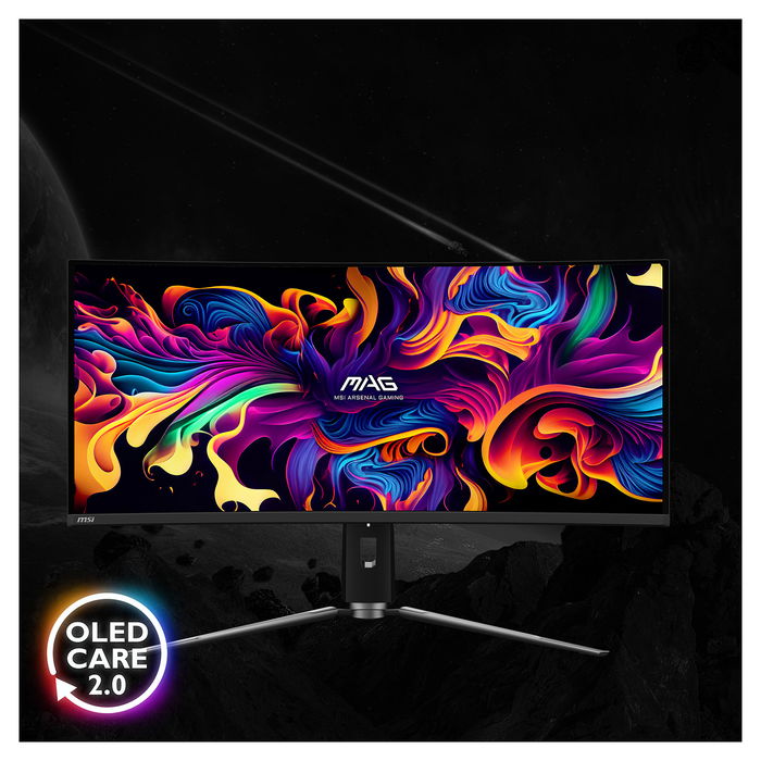 MSI MAG 341CQPDE Monitor Gaming Curvo 86.82 cm (34.18") - UltraWide QD-OLED, 180Hz, 0.03 ms, HDR True Black 400
