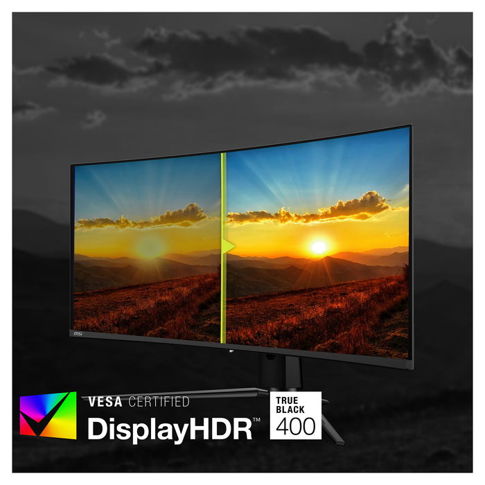 MSI MAG 341CQPDE Monitor Gaming Curvo 86.82 cm (34.18") - UltraWide QD-OLED, 180Hz, 0.03 ms, HDR True Black 400