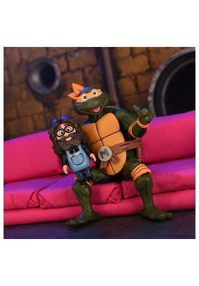 Ultimate Michelangelo Vhs Scale Action Fig. 18 cm Teenage Mutant Ninja Turtles Cartoon
