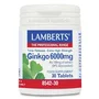 LAMBERTS Ginkgo Biloba 6000 mg 180 Tabletas